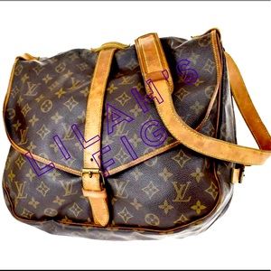 SOLD/ Louis Vuitton Saumur 35 Vintage Authentic!!